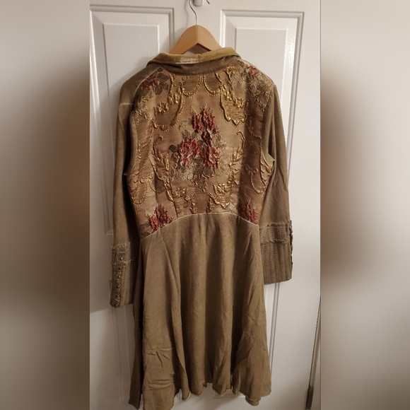 NWT Aratta Heart Of Autumn Embroidered Coat - Picture 5 of 13